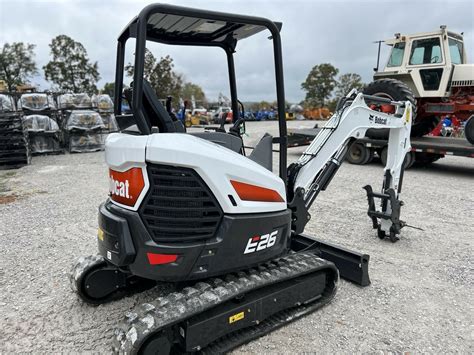 bobcat e26 mini excavator price|average price of e26 bobcat.